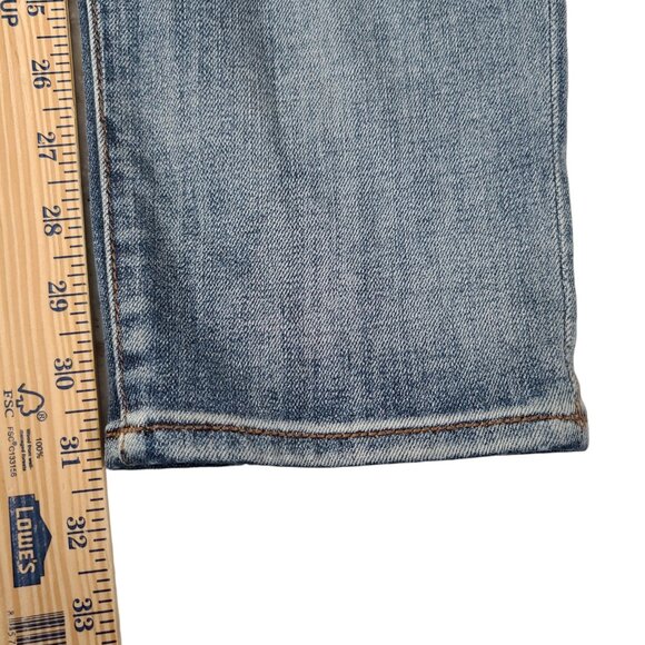 Kut From The Kloth Jeans Womens 14 36x31 Jennifer Ultra Skinny Medium Wash Blue - Picture 14 of 15